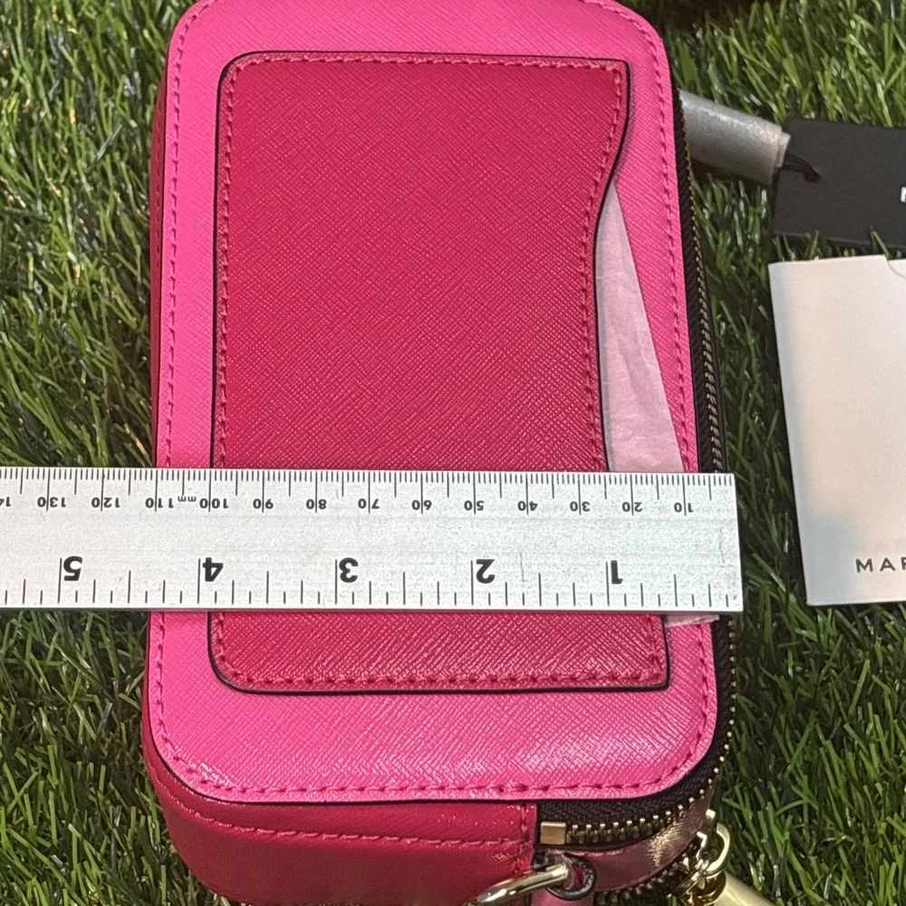 Marc Jacobs Snapshot Crossbody Bag‎ Trixie Multi Pink NWT  (No Strap)